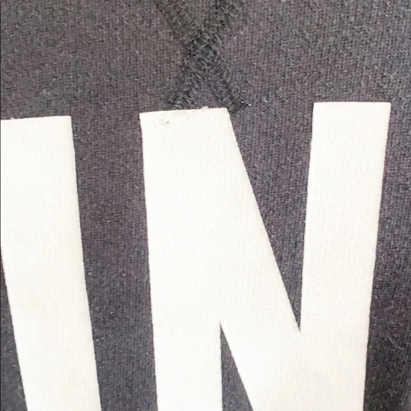 PINK Black and White Hoodie - Picture 4 of 5